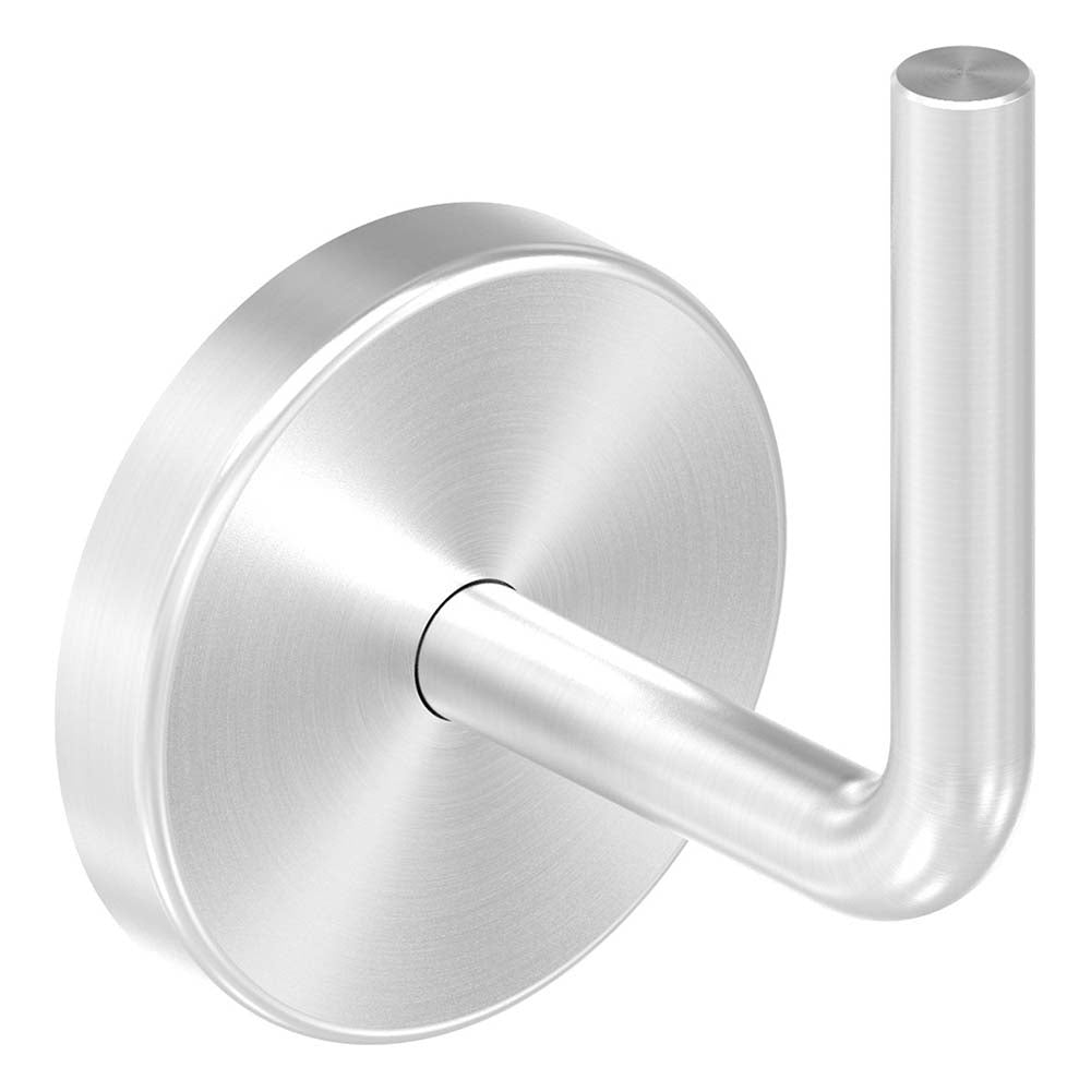 Handlaufhalter zur Wandbefestigung mit verschweißter Ronde und 70 x 4mm Rosette, zum Anschweißen in V4A