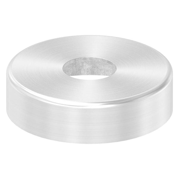 Abdeckrosette 45 x 12mm, Wandstärke 1mm, Bohrung ø 14,5mm