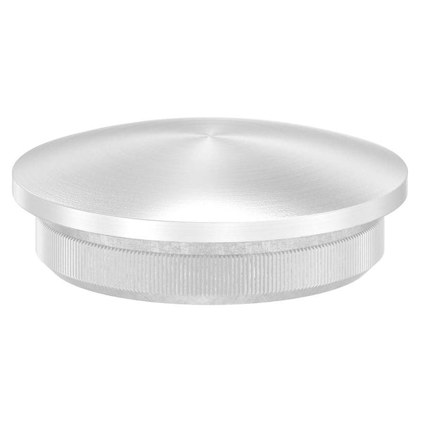 Endkappe leicht gewölbt (dünn), massiv, für Rohr ø 26,9 x 2,0mm, zum Einschlagen