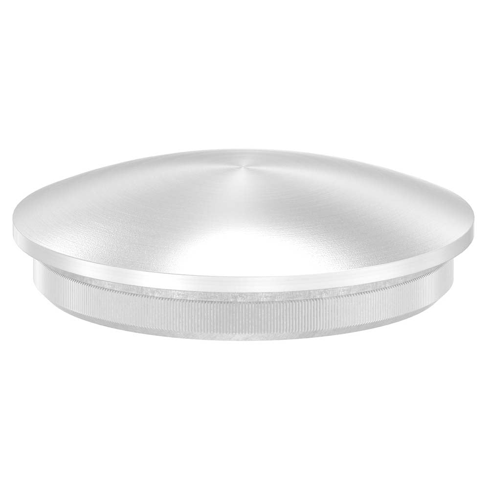 Endkappe leicht gewölbt (dünn), massiv, für Rohr ø 40,0 x 2,0mm, zum Einschlagen