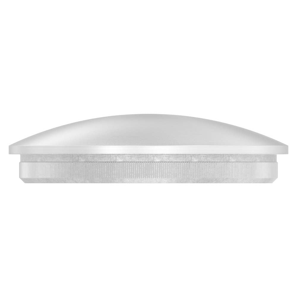 Endkappe leicht gewölbt (dünn), massiv, für Rohr ø 48,3 x 2,0mm, zum Einschlagen