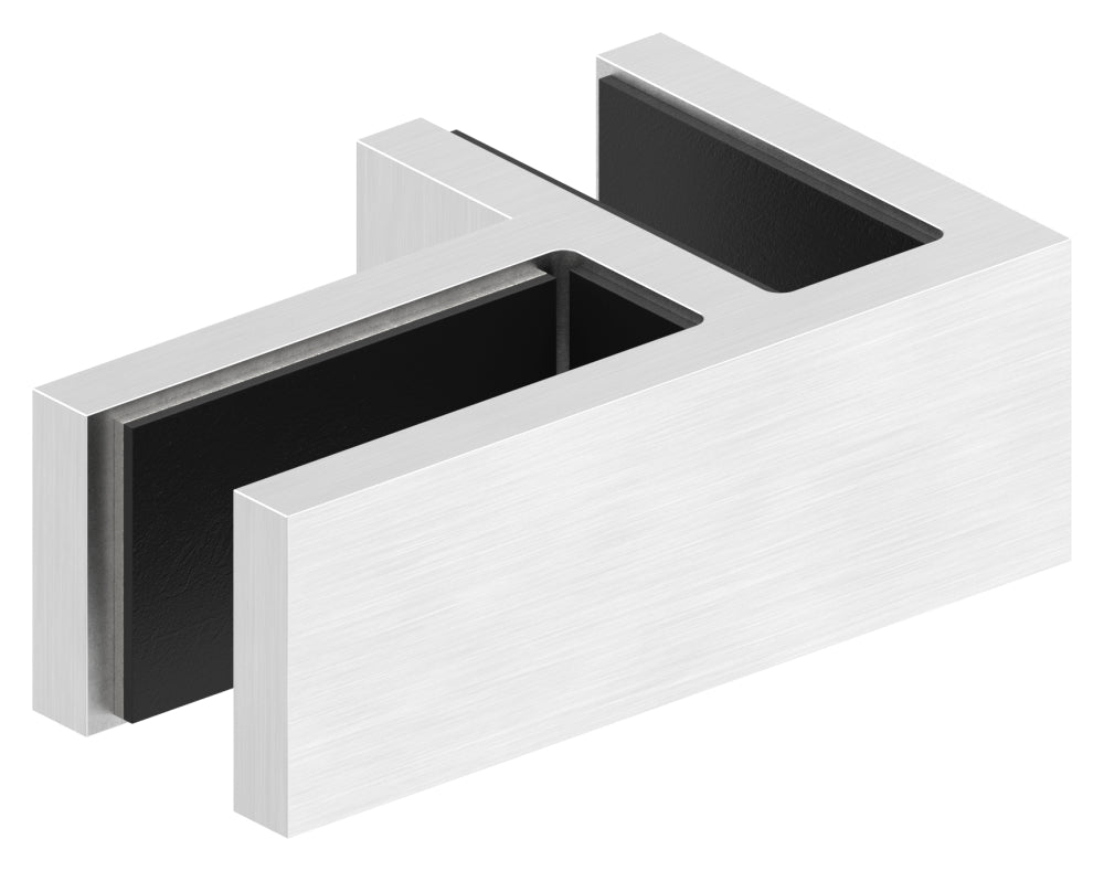 Glasverbinder 90°, für Glas 12,00 - 12,76mm, V4A