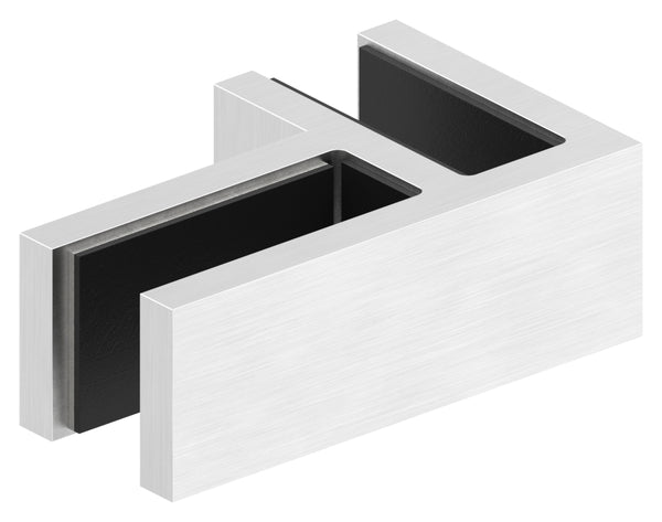 Glasverbinder 90°, für Glas 12,00 - 12,76mm, V4A