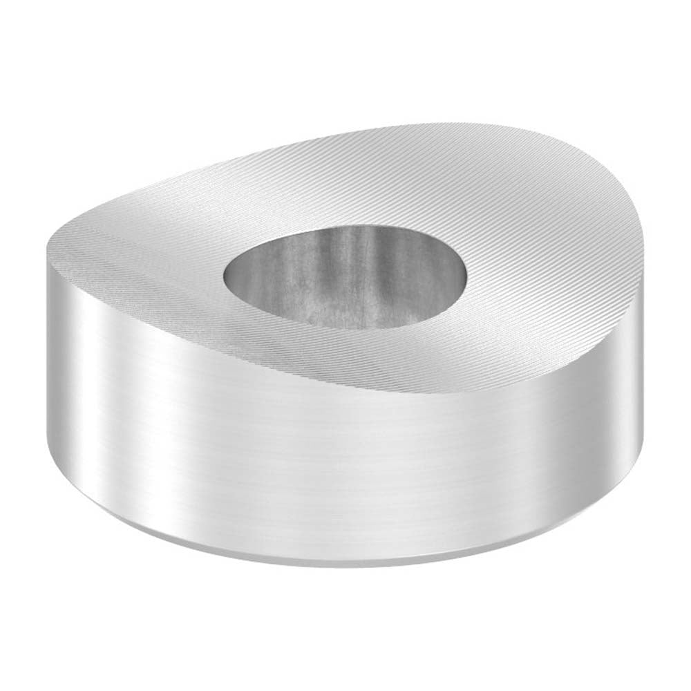 Ausgleichsstück für Anschluss ø 42,4mm, Außendurchmesser ø 16mm, Bohrung 6,5mm, in V2A