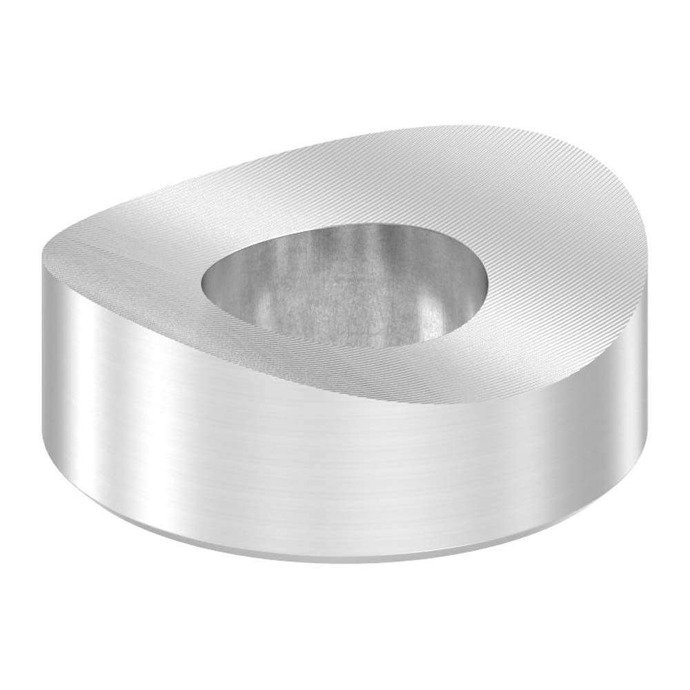 Ausgleichsstück für Anschluss ø 42,4mm, Außendurchmesser ø 18mm, Bohrung 8,5mm, in V2A