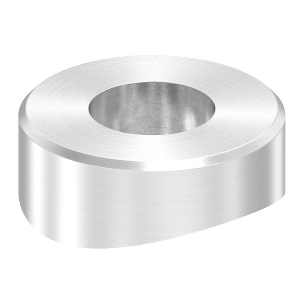 Ausgleichsstück für Anschluss ø 42,4mm, Außendurchmesser ø 18mm, Bohrung 8,5mm, in V2A