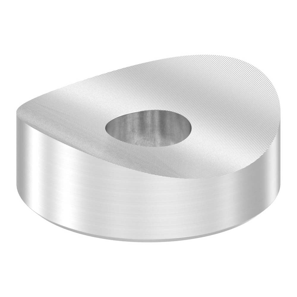 Ausgleichsstück für Anschluss ø 42,4mm, Außendurchmesser ø 20mm, Bohrung 6,5mm, in V2A