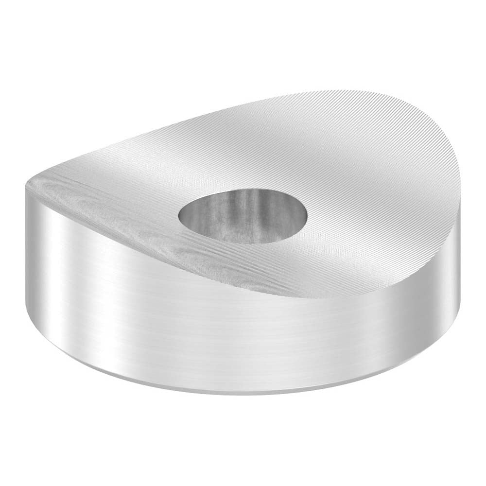 Ausgleichsstück für Anschluss ø 42,4mm, Außendurchmesser ø 22mm, Bohrung 8,5mm, in V2A