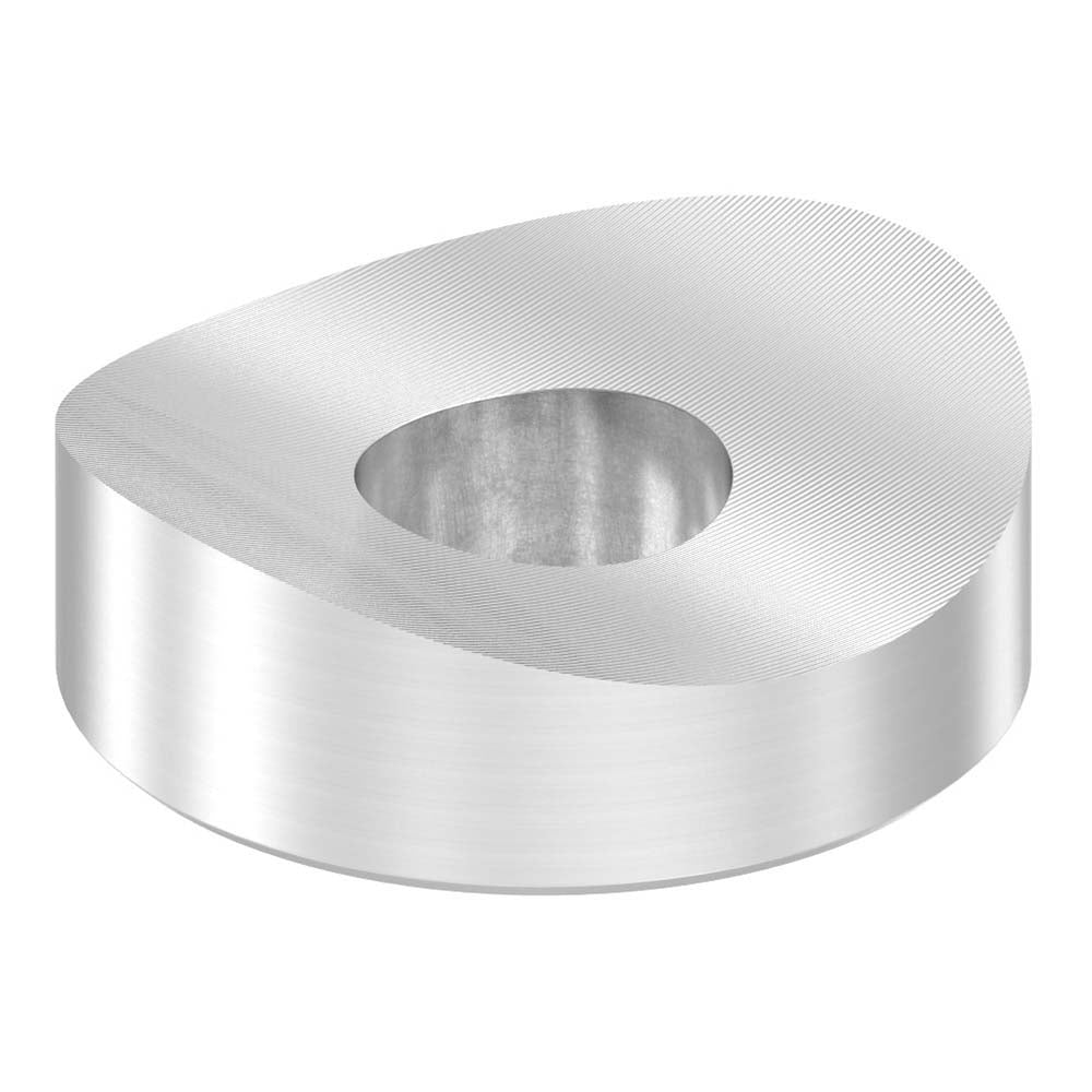 Ausgleichsstück für Anschluss ø 48,3mm, Außendurchmesser ø 22mm, Bohrung 8,5mm, in V2A