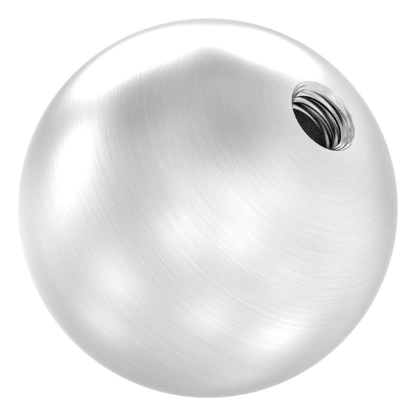 Edelstahlkugel hohl ø 40mm, mit M8 Gewinde