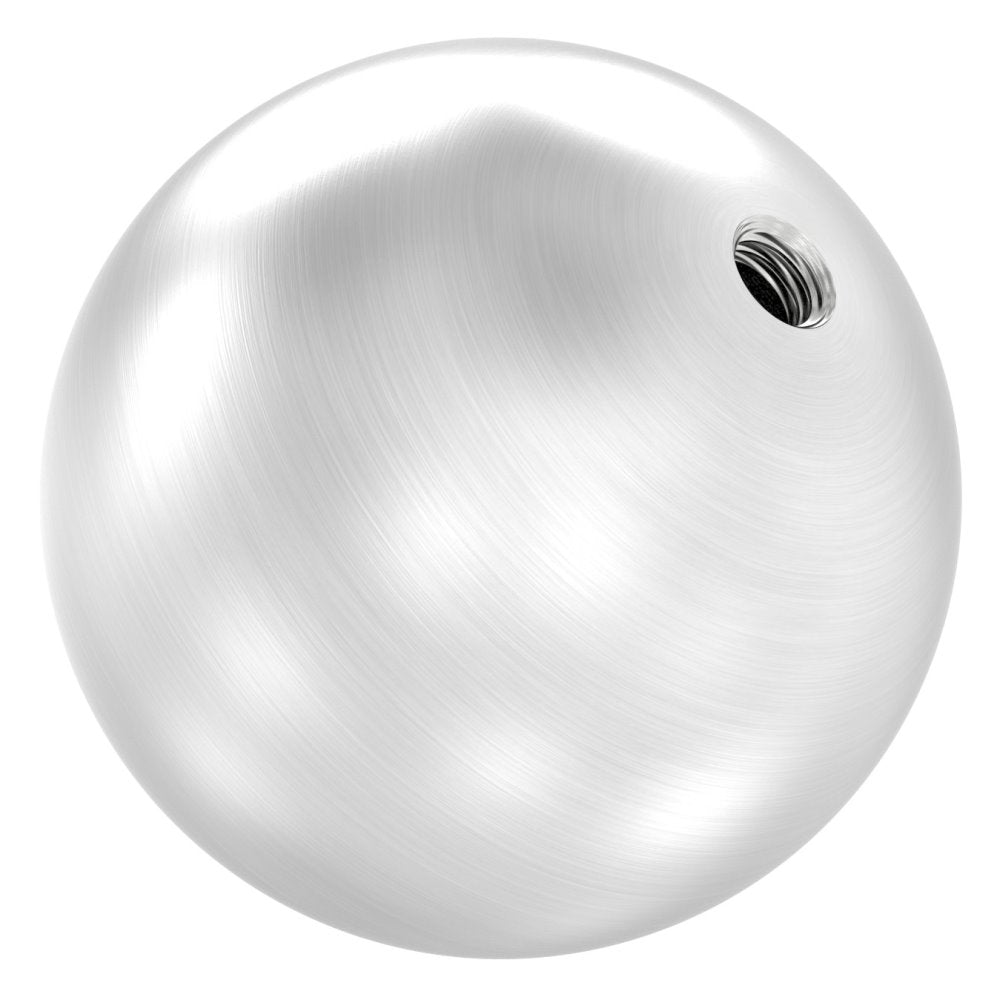Edelstahlkugel hohl ø 60mm, mit M8 Gewinde