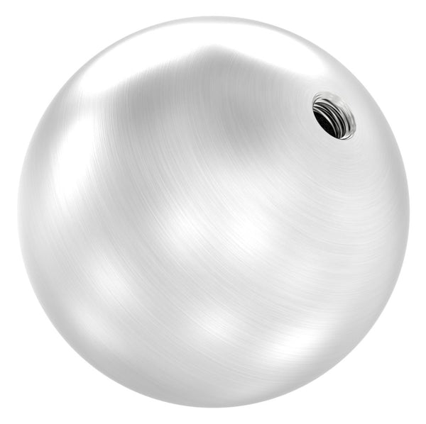 Edelstahlkugel hohl ø 60mm, mit M8 Gewinde