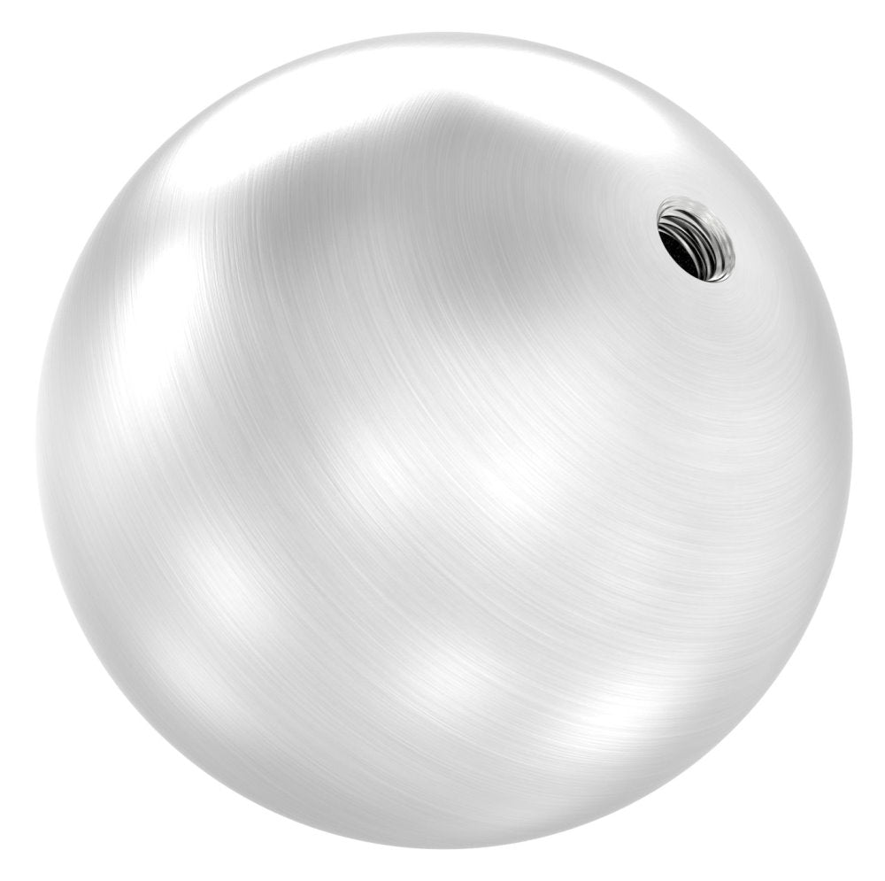 Edelstahlkugel hohl ø 70mm, mit M8 Gewinde