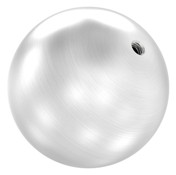 Edelstahlkugel hohl ø 80mm, mit M8 Gewinde