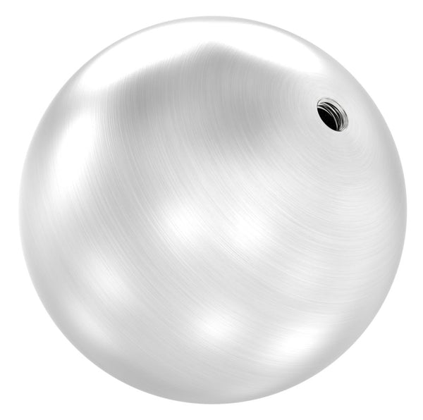 Edelstahlkugel hohl ø 100mm, mit M10 Gewinde