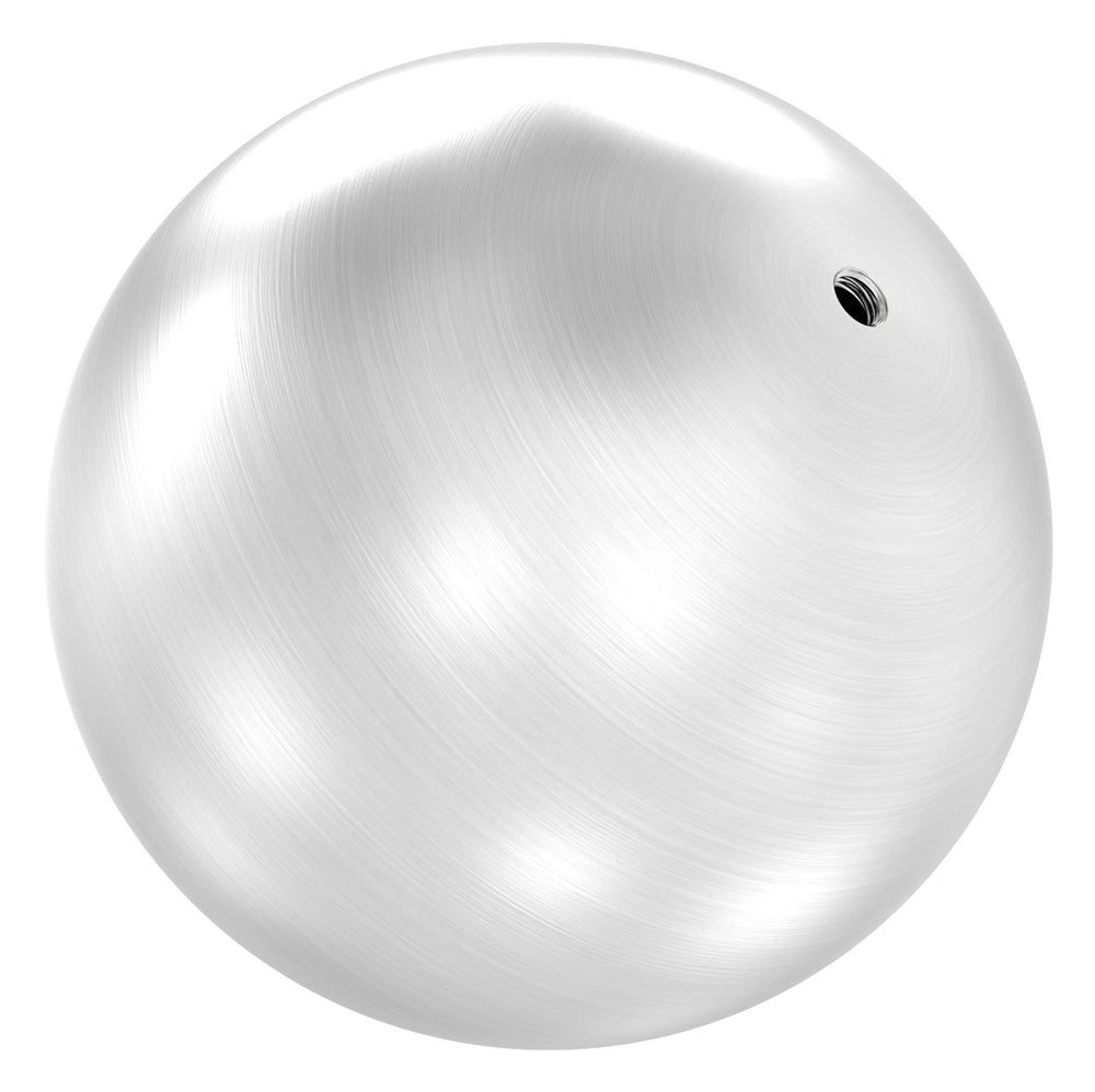 Edelstahlkugel hohl ø 150mm, mit M10 Gewinde