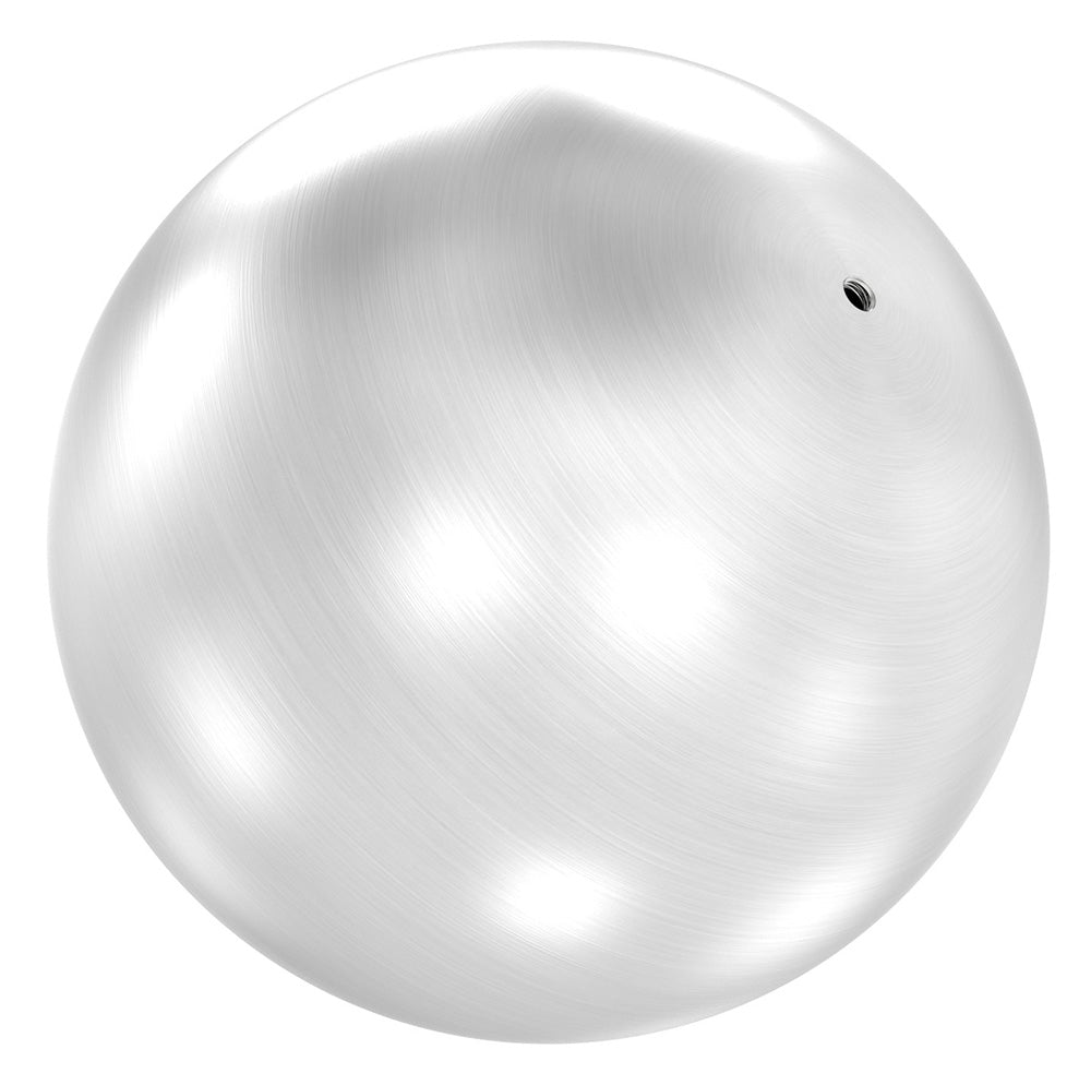 Edelstahlkugel hohl ø 250mm, mit M10 Gewinde