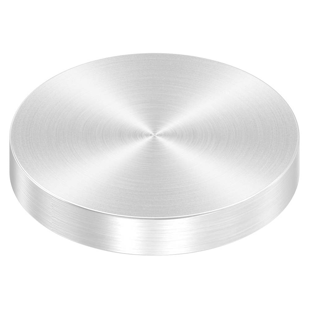 Ronde ø 25mm, Stärke 4mm, einseitig geschliffen, mit Längsschliff