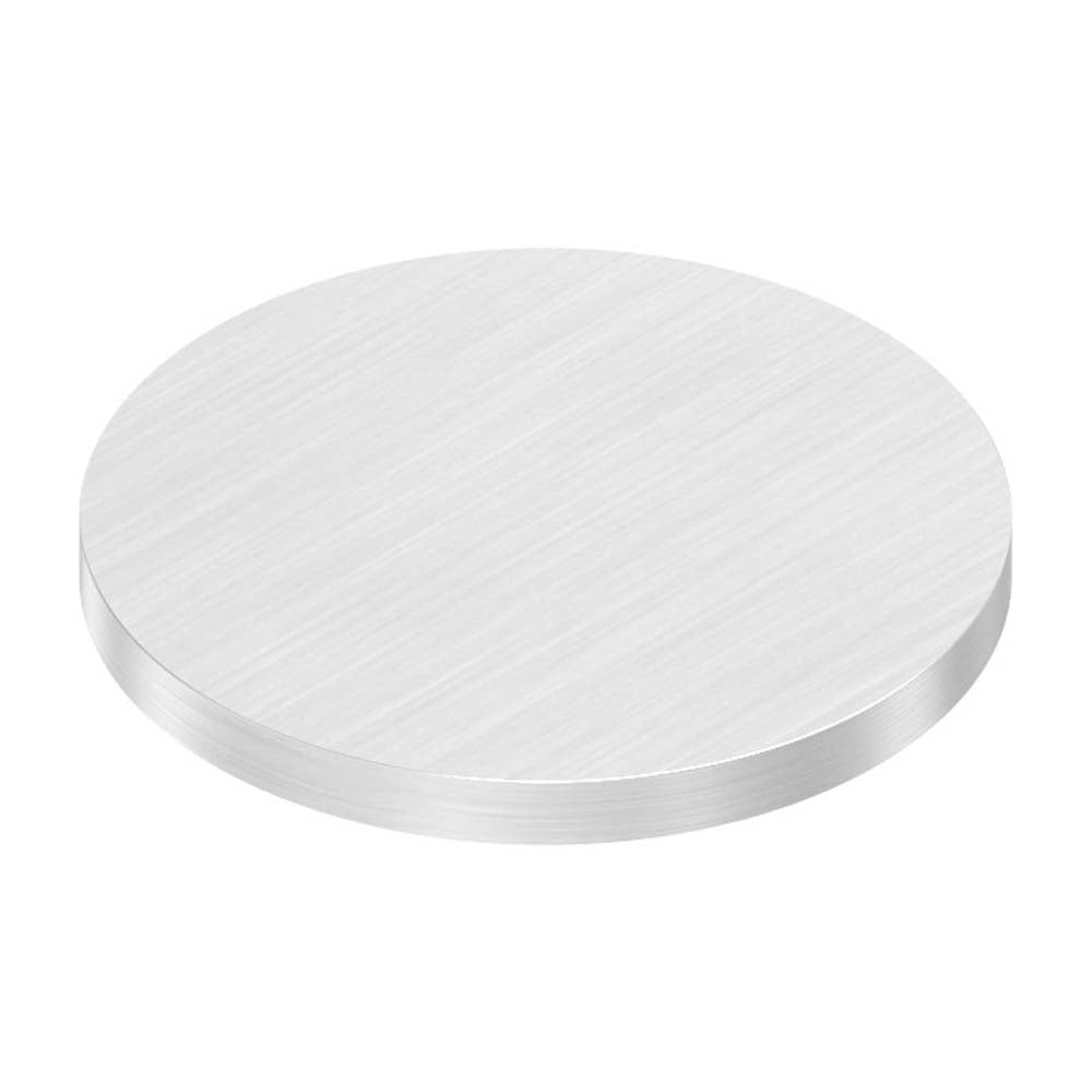 Ronde ø 48mm, Stärke 4mm, einseitig geschliffen, mit Längsschliff