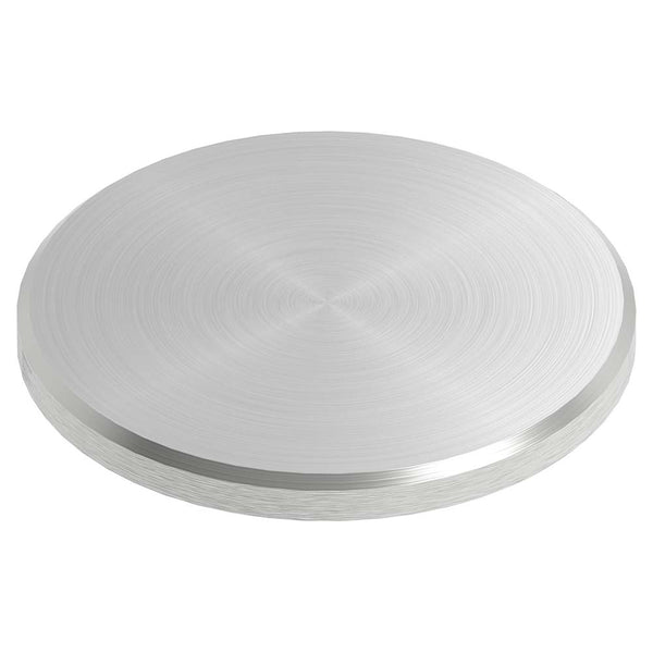 Ronde ø 50mm mit Fase, Stärke 4mm, einseitig geschliffen, mit Rundschliff