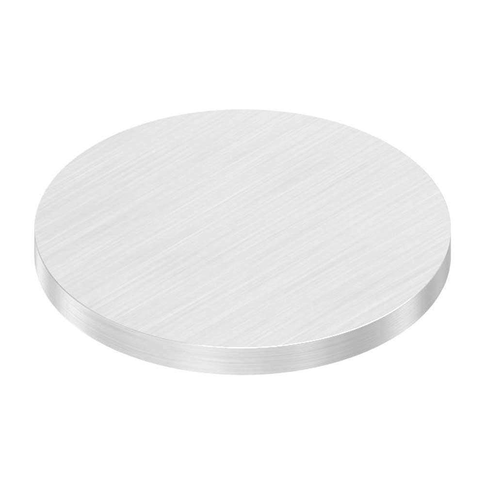 Ronde ø 50mm, Stärke 4mm, einseitig geschliffen, gelasert, mit Längsschliff
