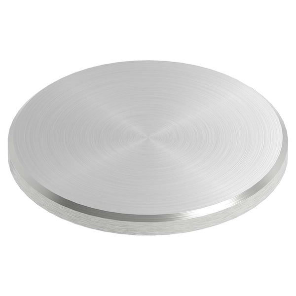 Ronde ø 52mm mit Fase, Stärke 4mm, einseitig geschliffen, mit Rundschliff