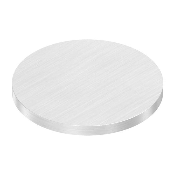 Ronde ø 52mm, Stärke 4mm, einseitig geschliffen, gelasert, mit Längsschliff