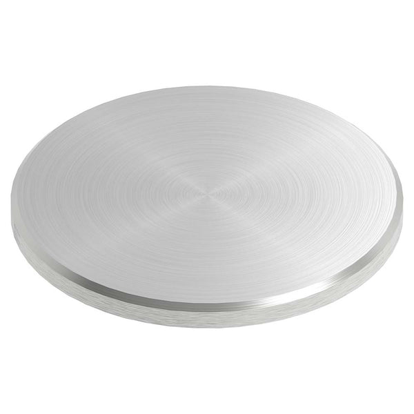 Ronde ø 60mm mit Fase, Stärke 4mm, einseitig geschliffen, mit Rundschliff