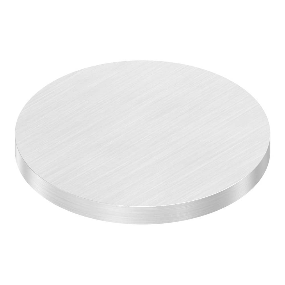 Ronde ø 70mm, Stärke 6mm, einseitig geschliffen, gelasert, mit Längsschliff