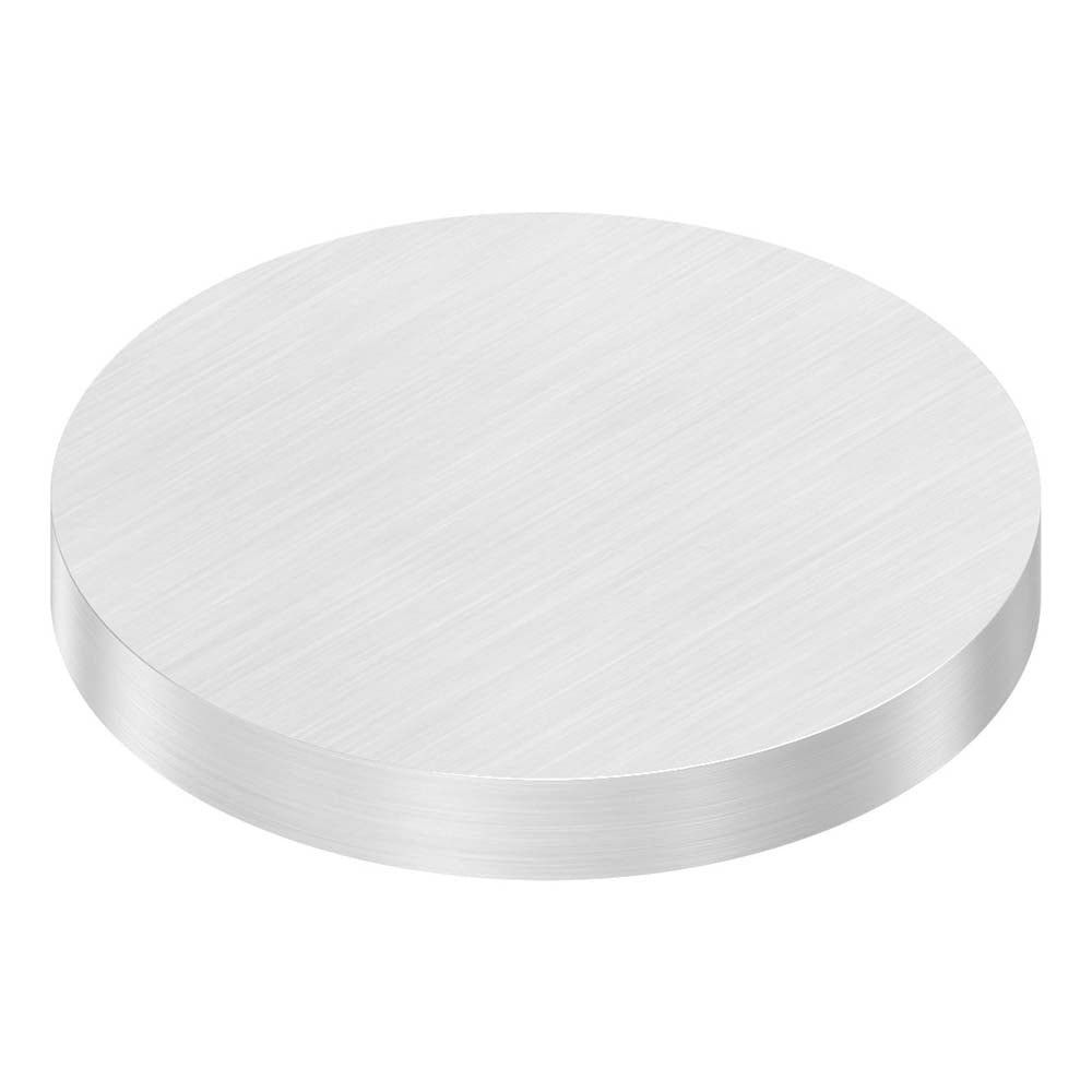 Ronde ø 80mm, Stärke 10mm, einseitig geschliffen, gelasert, mit Längsschliff