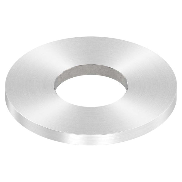 Ronde ø 80mm, Stärke 6mm, mit ø 34,1mm Mittelbohrung, einseitig geschliffen, mit Rundschliff