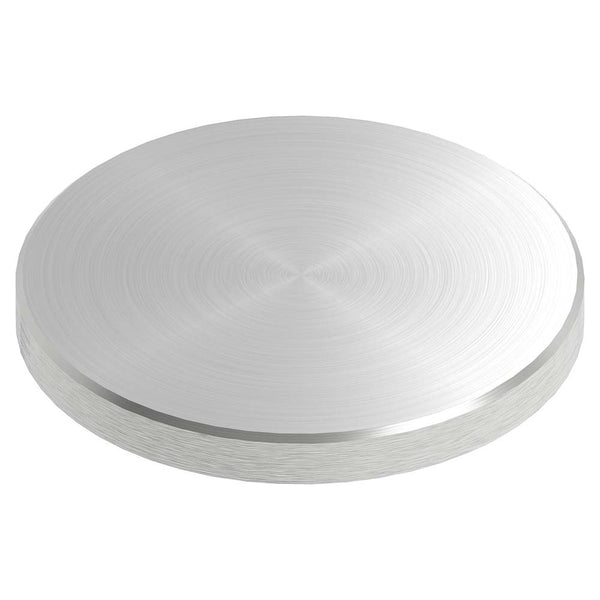 Ronde ø 80mm mit Fase, Stärke 8mm, einseitig geschliffen, mit Rundschliff