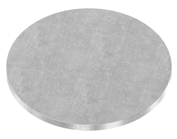 Ronde ø 80mm, Stärke 4mm, Stahl roh