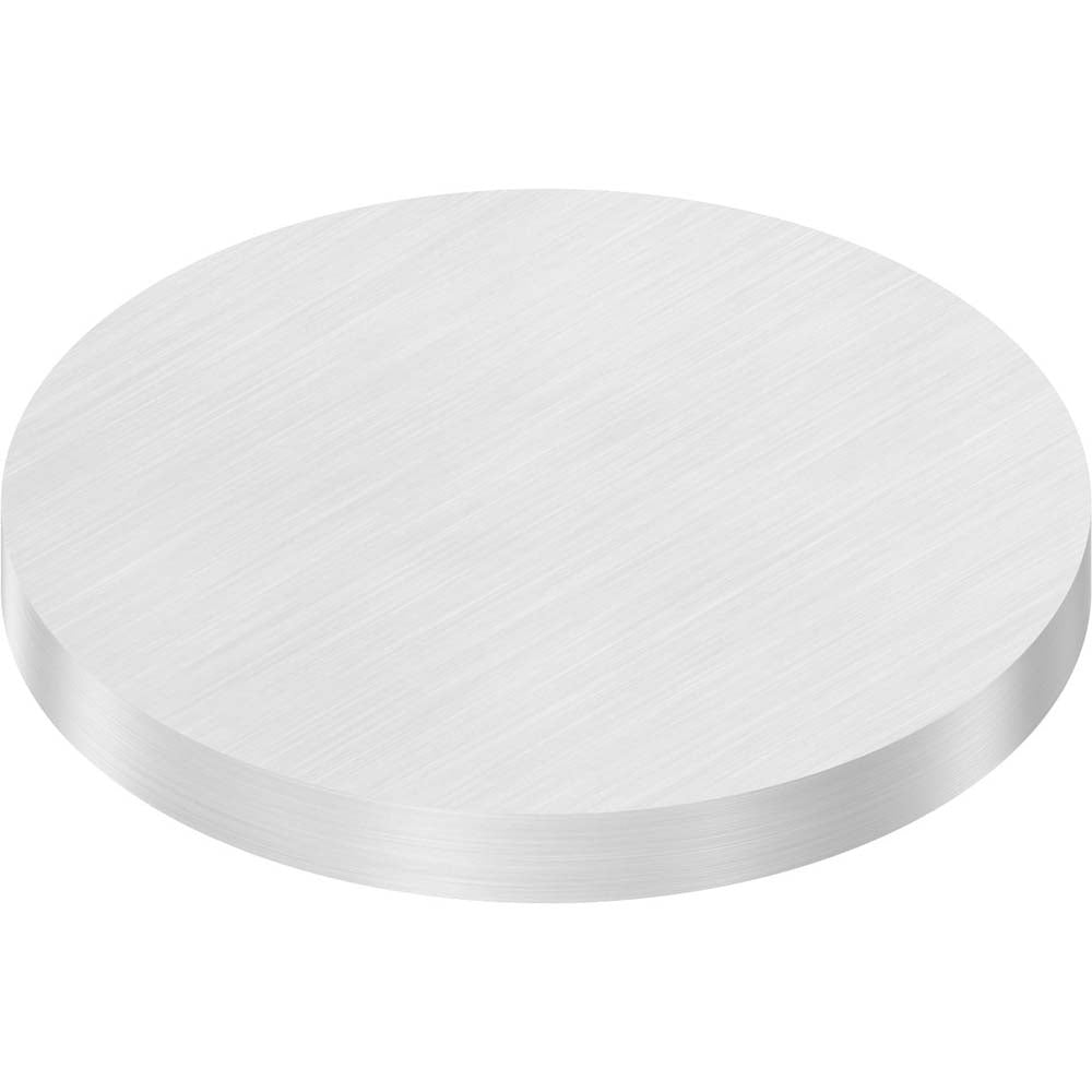 Ronde ø 100mm, Stärke 10mm, einseitig geschliffen, gelasert, mit Längsschliff