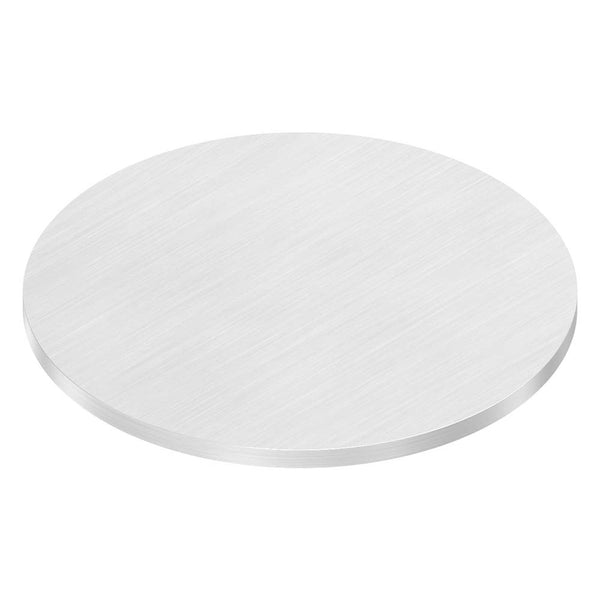 Ronde ø 100mm, Stärke 4mm, einseitig geschliffen, gelasert, mit Längsschliff