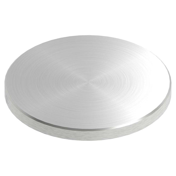 Ronde ø 80mm mit Fase, Stärke 6mm, einseitig geschliffen, mit Rundschliff