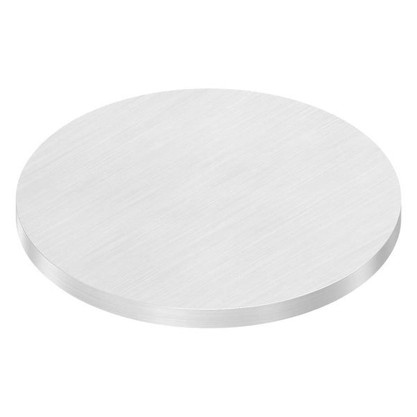 Ronde ø 100mm, Stärke 6mm, einseitig geschliffen, gelasert, mit Längsschliff