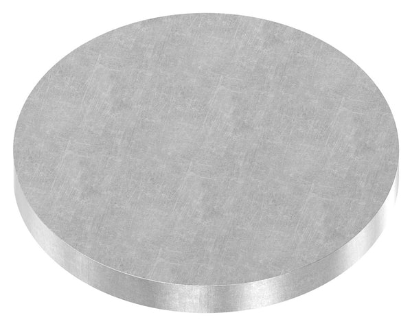 Ronde ø 100mm, Stärke 10mm, gelasert, Stahl roh