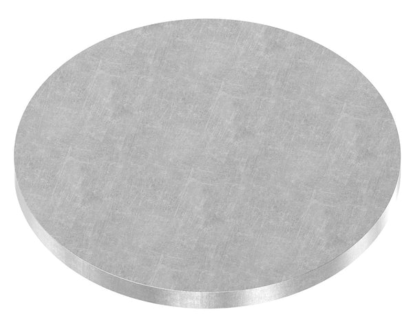 Ronde ø 100mm, Stärke 6mm, Stahl roh
