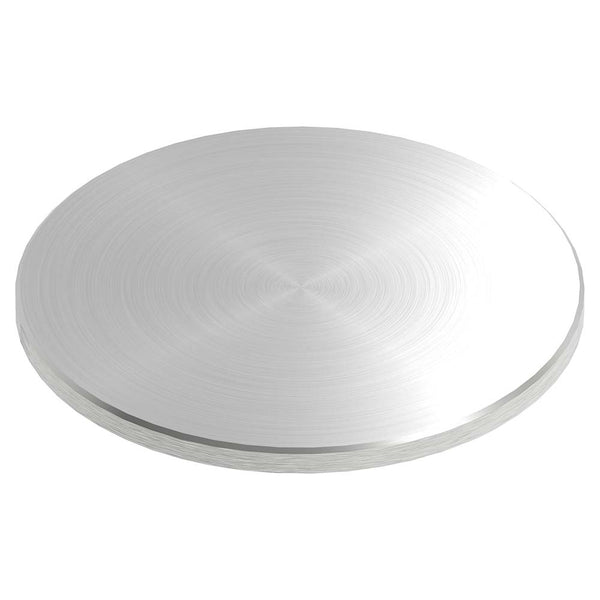 Ronde ø 120mm mit Fase, Stärke 6mm, einseitig geschliffen, mit Rundschliff