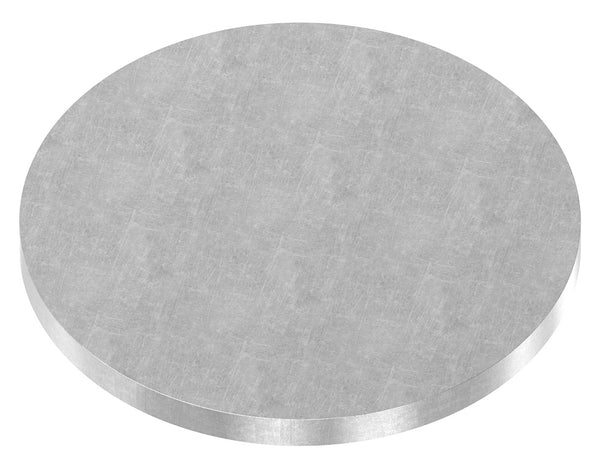 Ronde ø 120mm, Stärke 8mm, Stahl roh