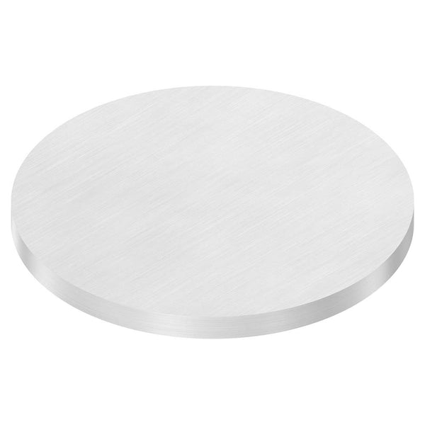 Ronde ø 150mm, Stärke 10mm, einseitig geschliffen, gelasert, mit Längsschliff