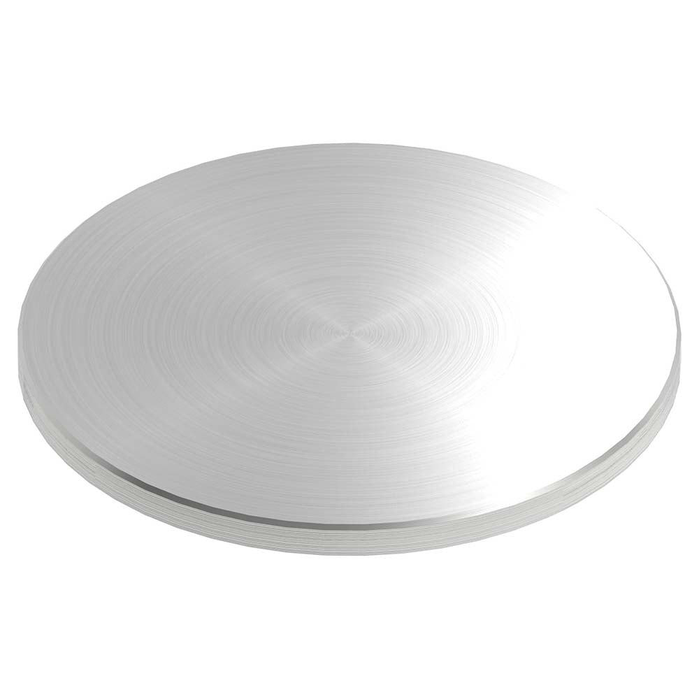 Ronde ø 150mm mit Fase, Stärke 8mm, einseitig geschliffen, mit Rundschliff