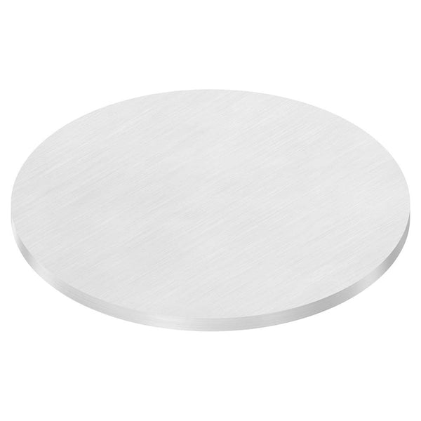 Ronde ø 150mm, Stärke 6mm, einseitig geschliffen, gelasert, mit Längsschliff