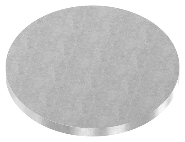 Ronde ø 150mm, Stärke 10mm, gelasert, Stahl roh