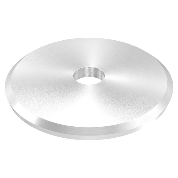 Ronde gewölbt ø 70mm, Stärke 5mm, mit ø 12,5mm Mittelbohrung, für ø 14mm Bügel