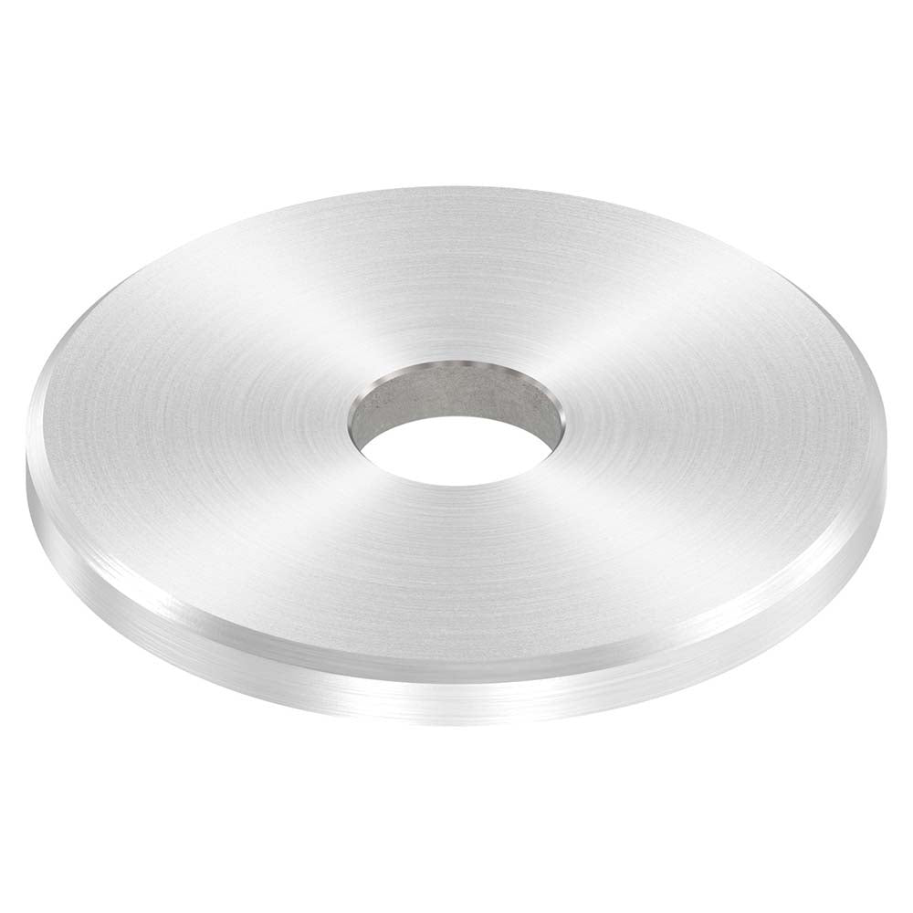 Ronde flach ø 50mm, Stärke 4mm, mit ø 12,2mm Mittelbohrung