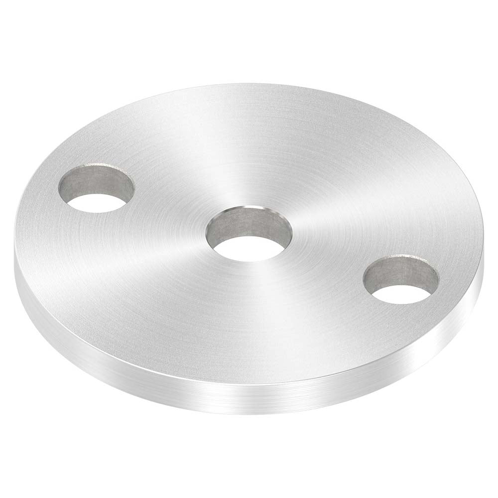 Ankerplatte ø 70mm, Stärke 6mm, einseitig geschliffen, mit Rundschliff