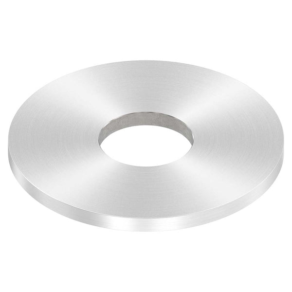 Ronde ø 100mm, Stärke 6mm, mit ø 34mm Mittelbohrung, einseitig geschliffen, mit Rundschliff