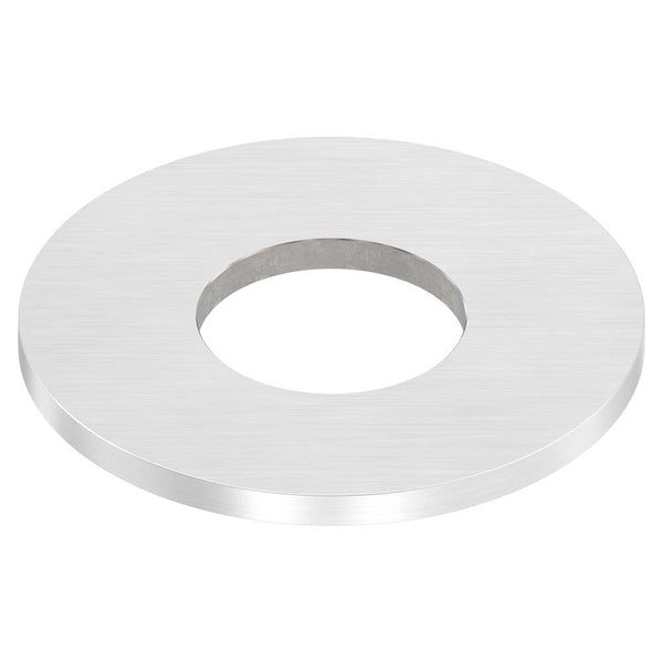 Ronde ø 100mm, Stärke 6mm, mit ø 42,8mm Mittelbohrung, einseitig geschliffen, mit Längsschliff